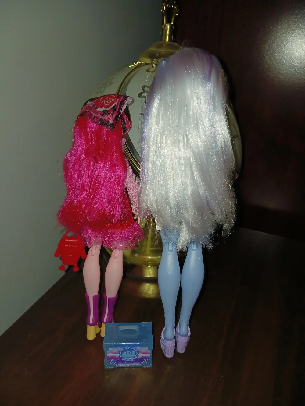 Lot Of 2 Monster High Dolls Draculaura And Abbey Bominable
